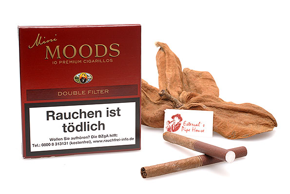Dannemann Mini Moods Premium 10 Cigarillos Double Filter Dannemann Mini Moods Premium 10 Cigarillos Double Filter